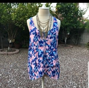 Splendid colorful print top